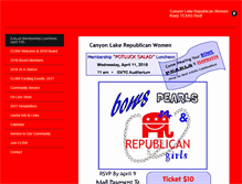 Tablet Screenshot of canyonlakerw.com